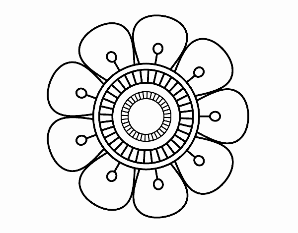 Mandalas Ausmalbilder 210