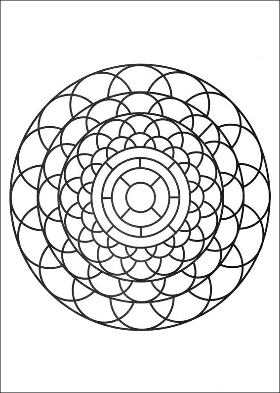 Mandalas Ausmalbilder 227