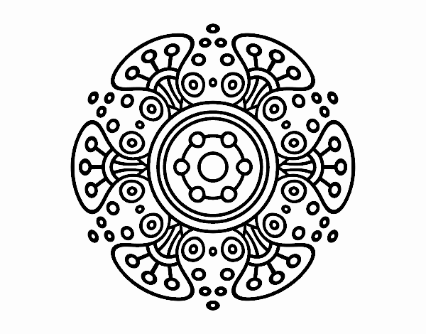 Mandalas Ausmalbilder 316