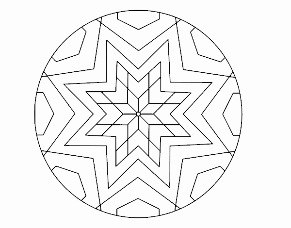 Mandalas Ausmalbilder 361