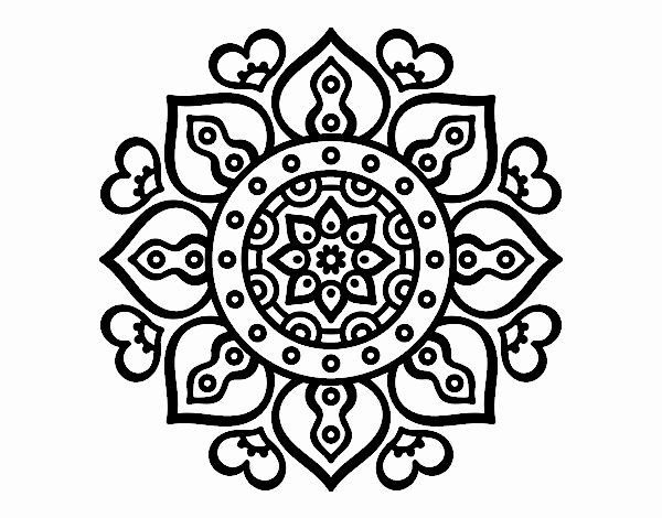 Mandalas Ausmalbilder 378