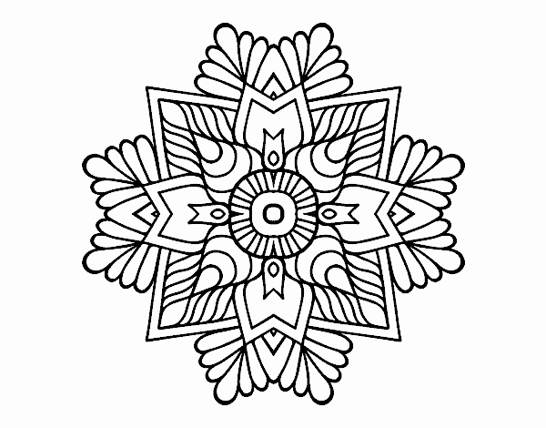 Mandalas Ausmalbilder 406