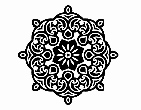 Mandalas Ausmalbilder 436