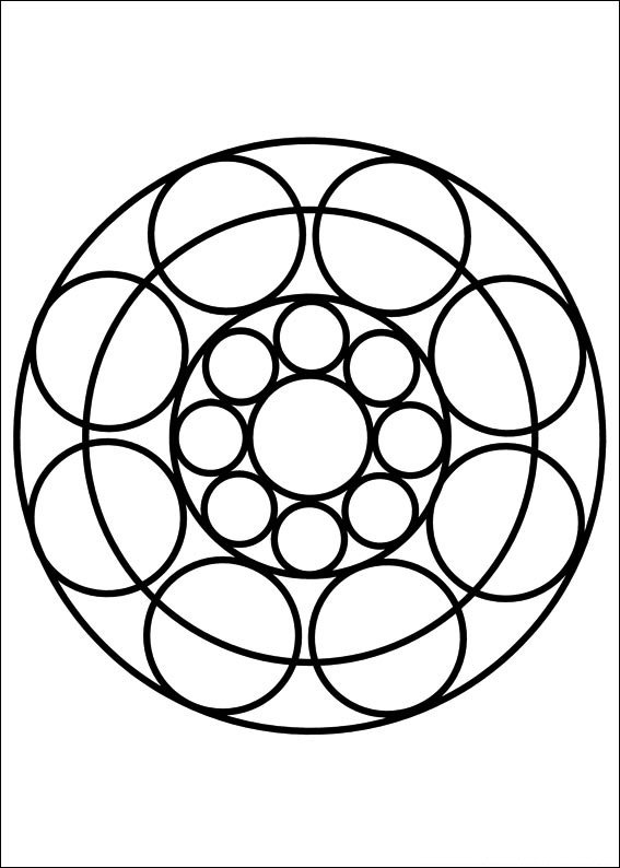 Mandalas Ausmalbilder 441