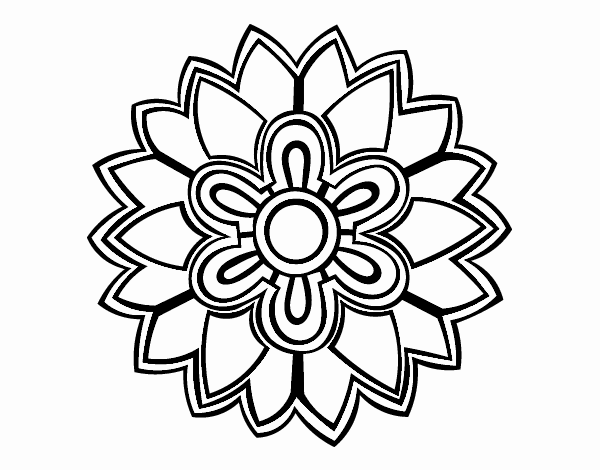 Mandalas Ausmalbilder 491