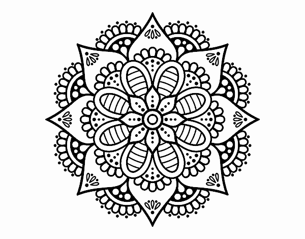 Mandalas Ausmalbilder 542