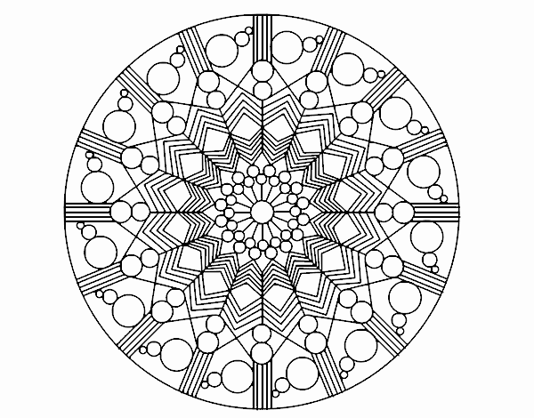 Mandalas Ausmalbilder 550