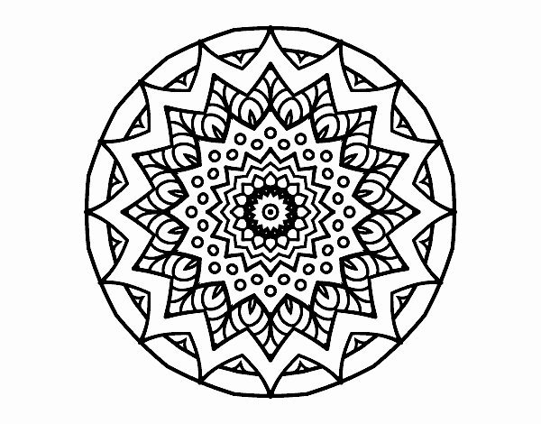 Mandalas Ausmalbilder 567