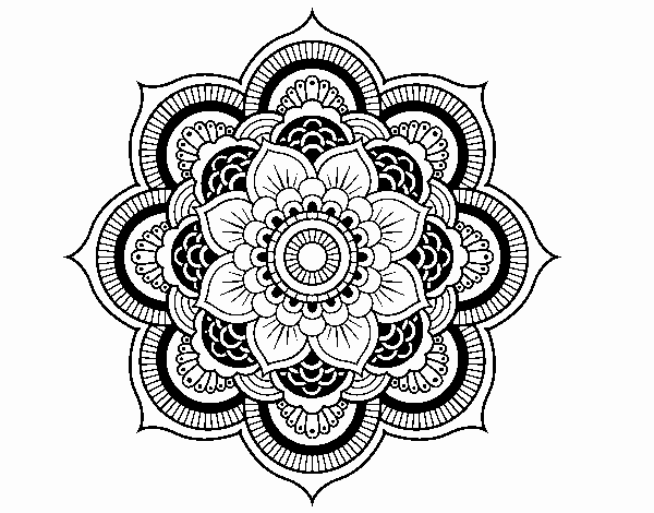 Mandalas Ausmalbilder 574