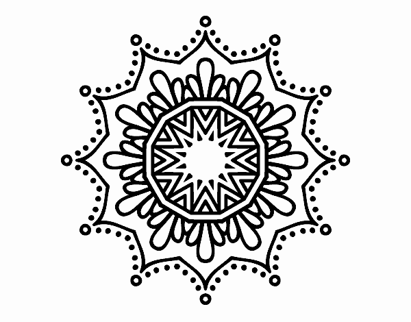 Mandalas Ausmalbilder 640