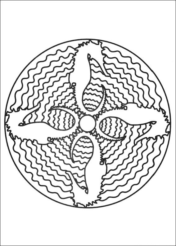 Mandalas Ausmalbilder 677