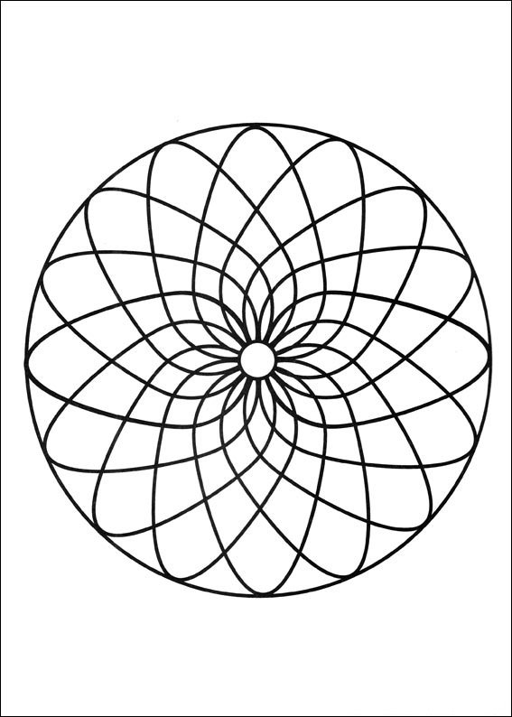 Mandalas Ausmalbilder 678