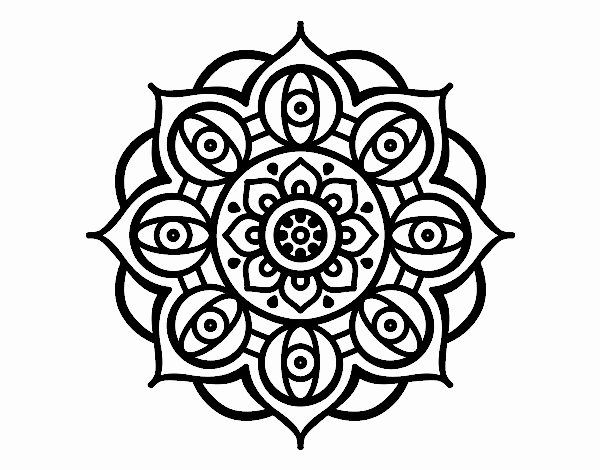Mandalas Ausmalbilder 680