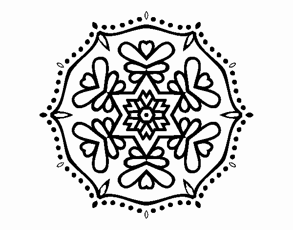 Mandalas Ausmalbilder 733