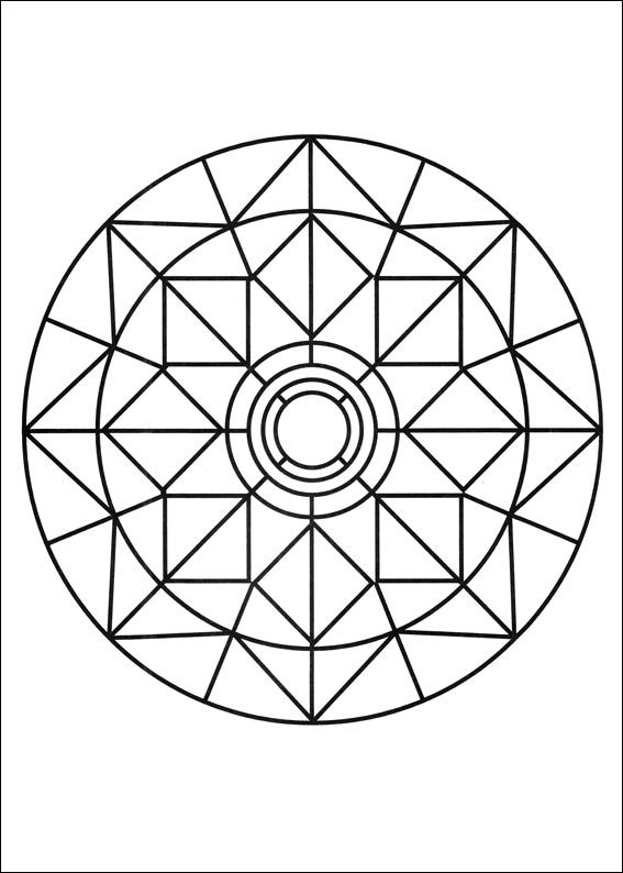 Mandalas Ausmalbilder 751