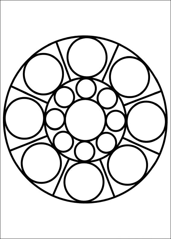 Mandalas Ausmalbilder 792