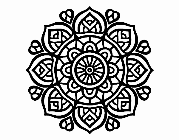 Mandalas Ausmalbilder 806