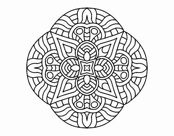 Mandalas Ausmalbilder 865