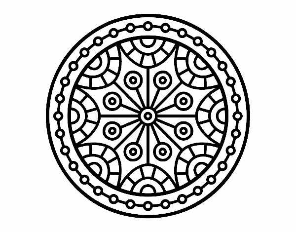 Mandalas Ausmalbilder 881