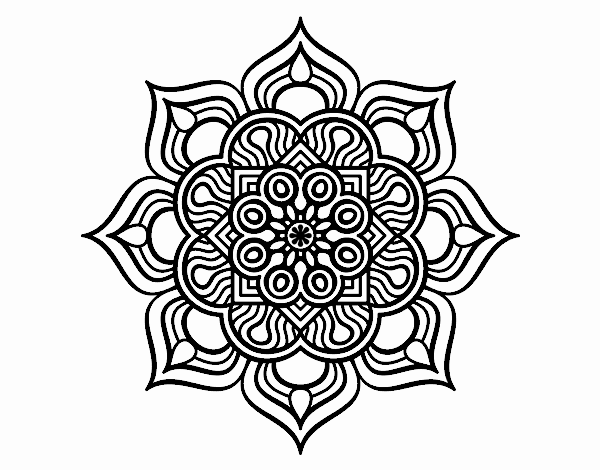 Mandalas Ausmalbilder 889