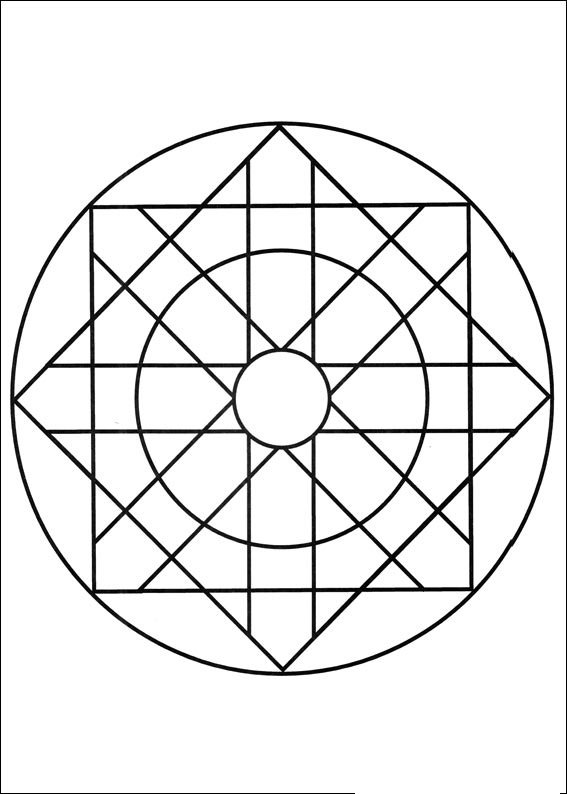 Mandalas Ausmalbilder 904