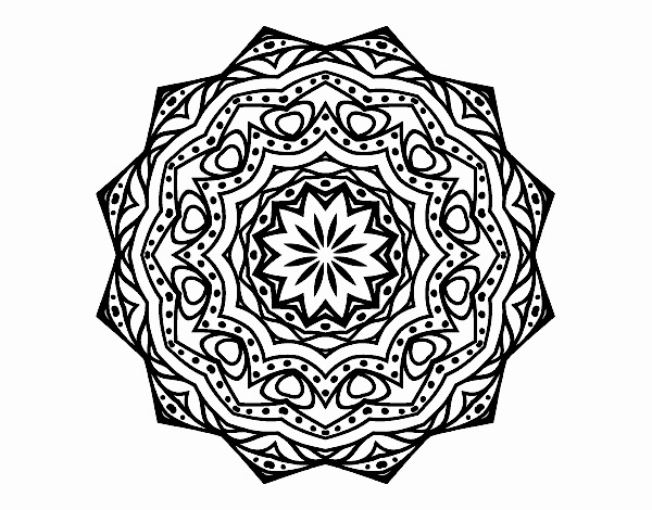 Mandalas Ausmalbilder 917