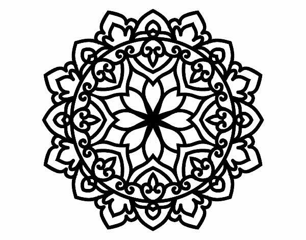 Mandalas Ausmalbilder 928