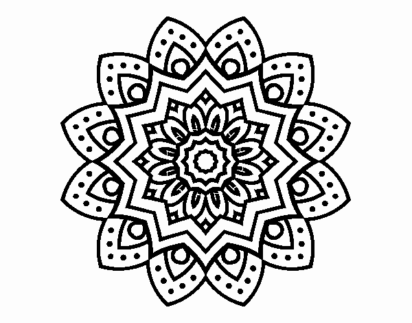 Mandalas Ausmalbilder 933