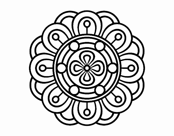 Mandalas Ausmalbilder 941