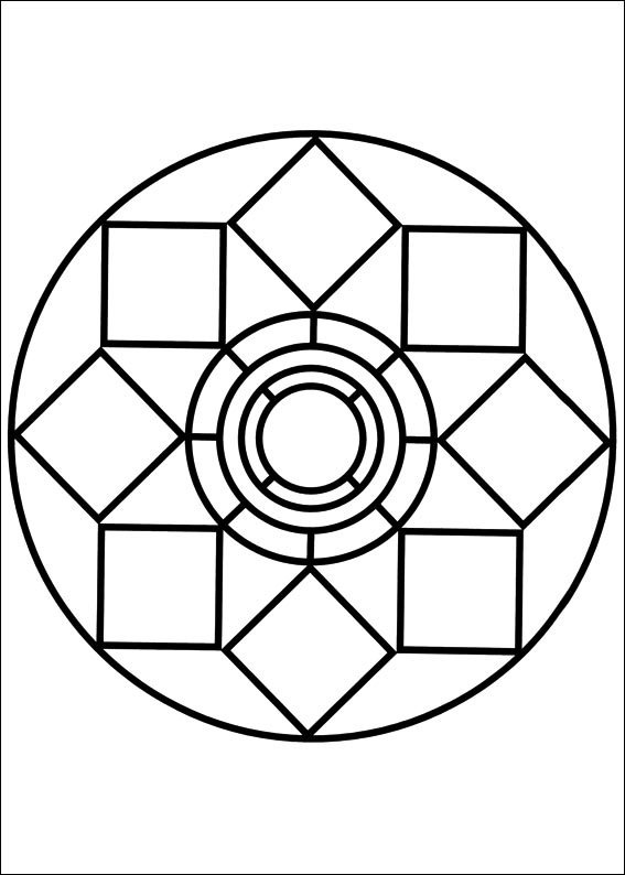 Mandalas Ausmalbilder 960