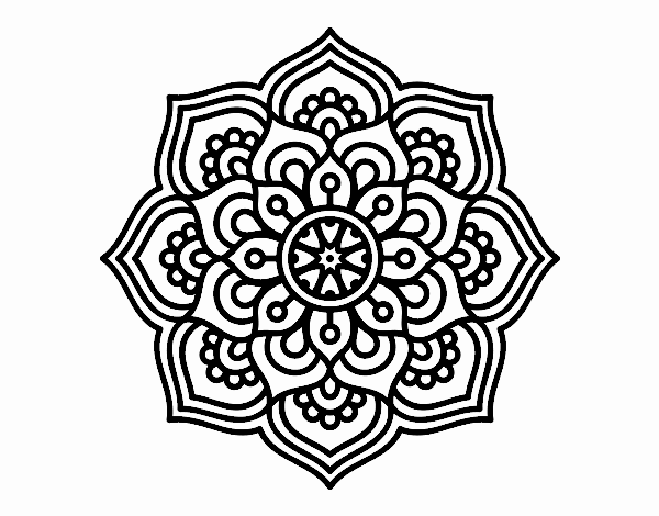 Mandalas Ausmalbilder 970
