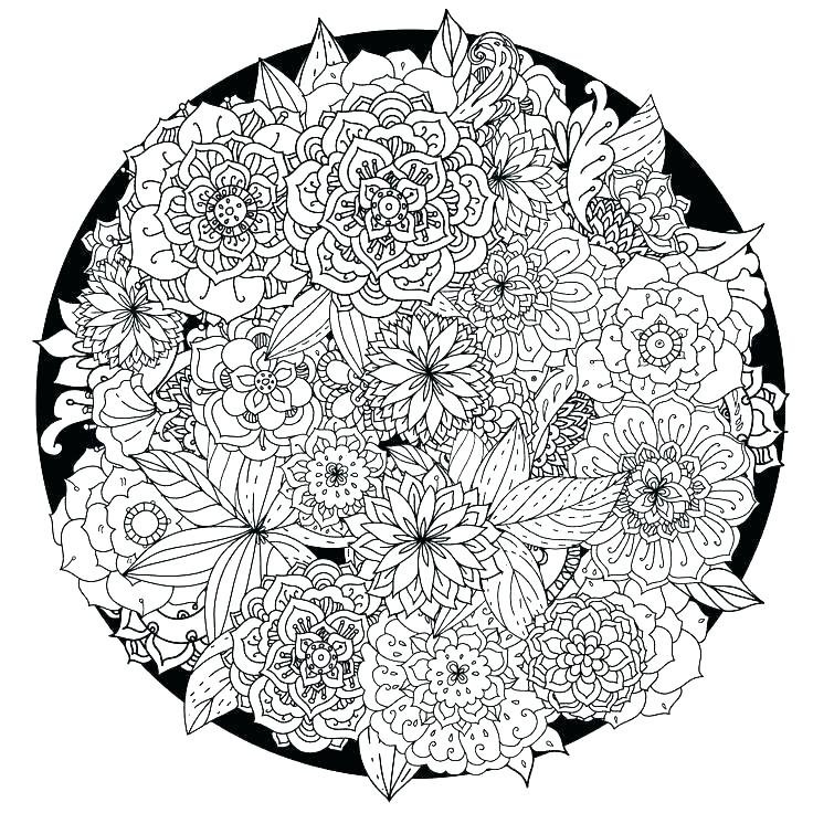 Mandalas Ausmalbilder 979