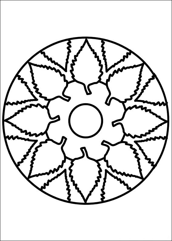 Mandalas Ausmalbilder 995