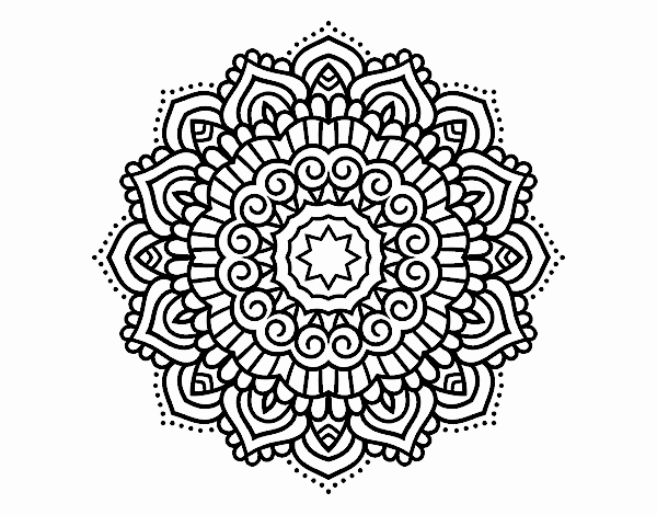 Mandalas Ausmalbilder 997