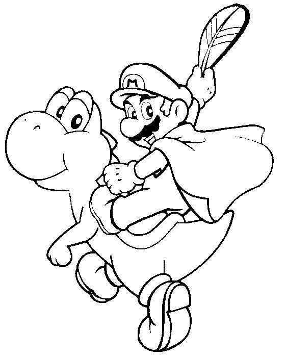 Mario Bros Ausmalbilder 045