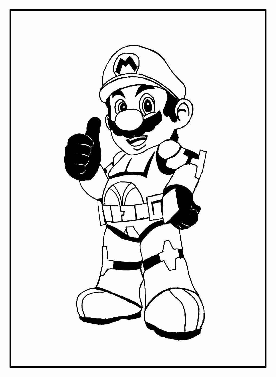 Mario Bros Ausmalbilder 090