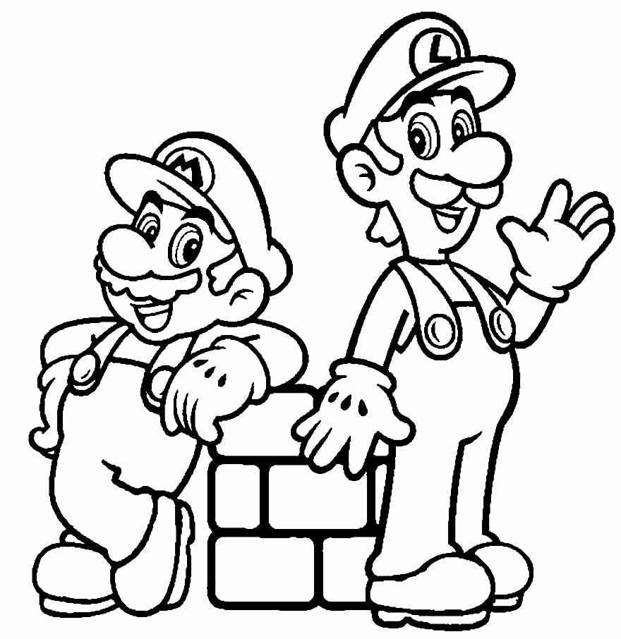 Mario Bros Ausmalbilder 244