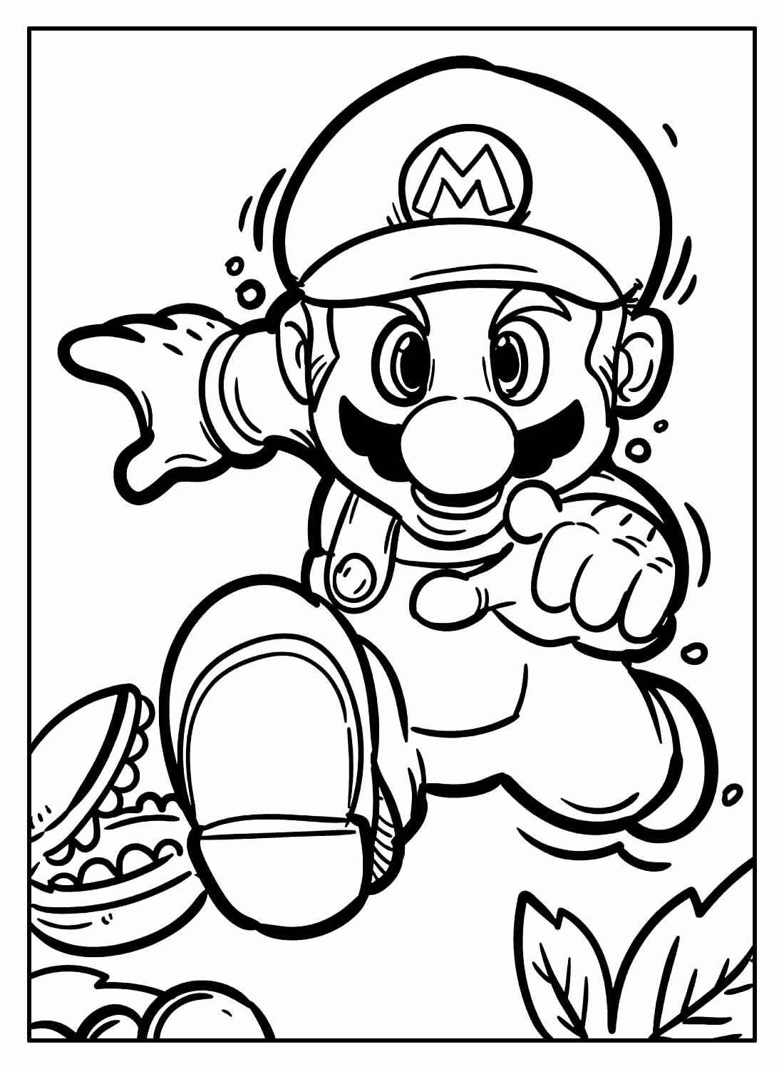 Mario Bros Ausmalbilder 334