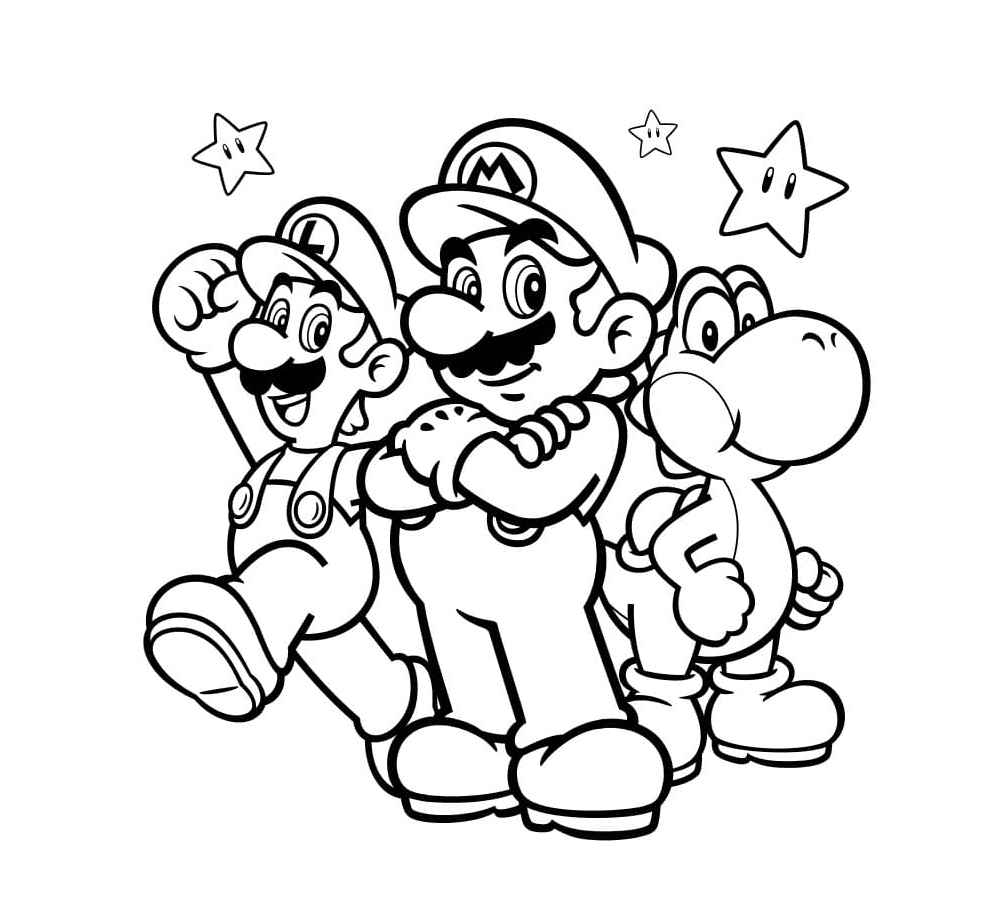 Mario Bros Ausmalbilder 583