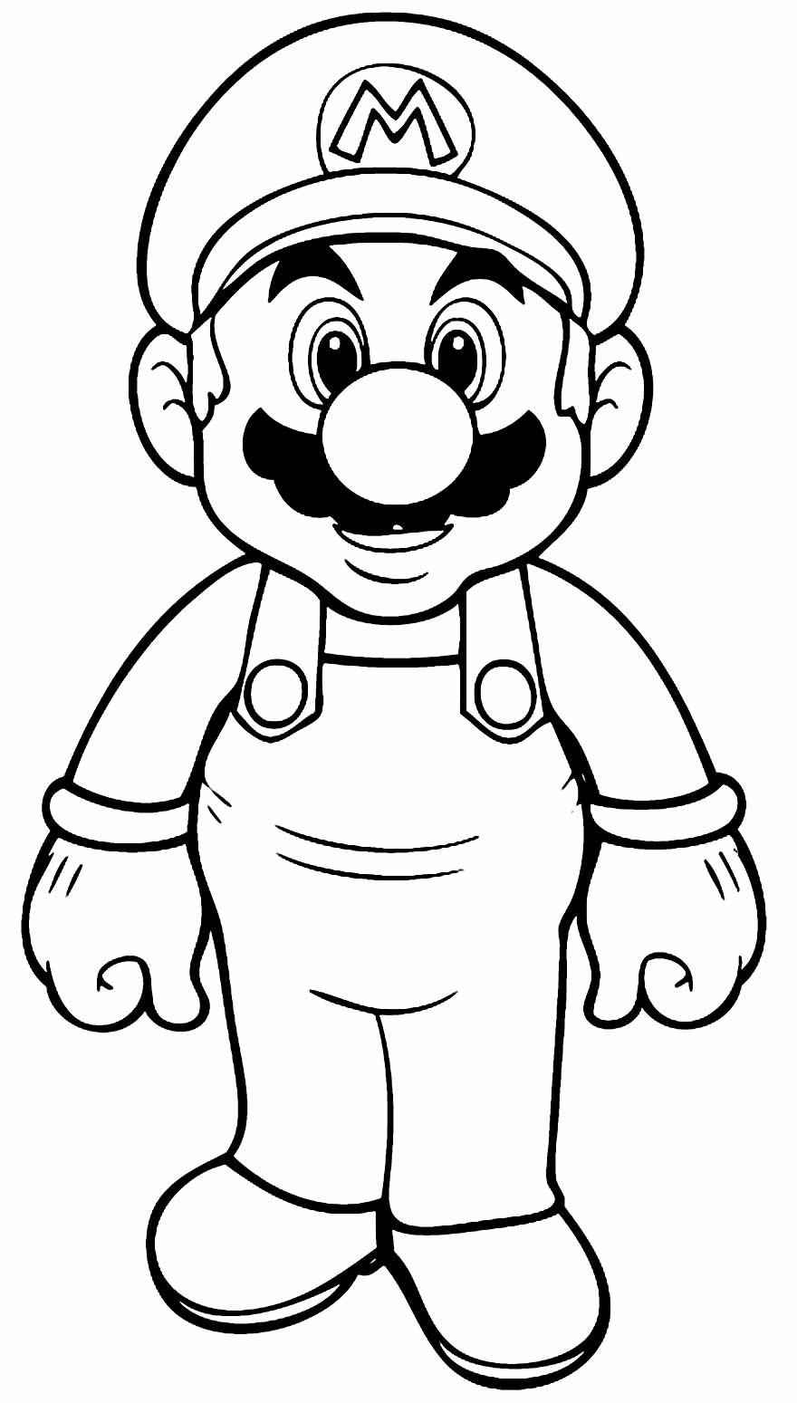 Mario Bros Ausmalbilder 827