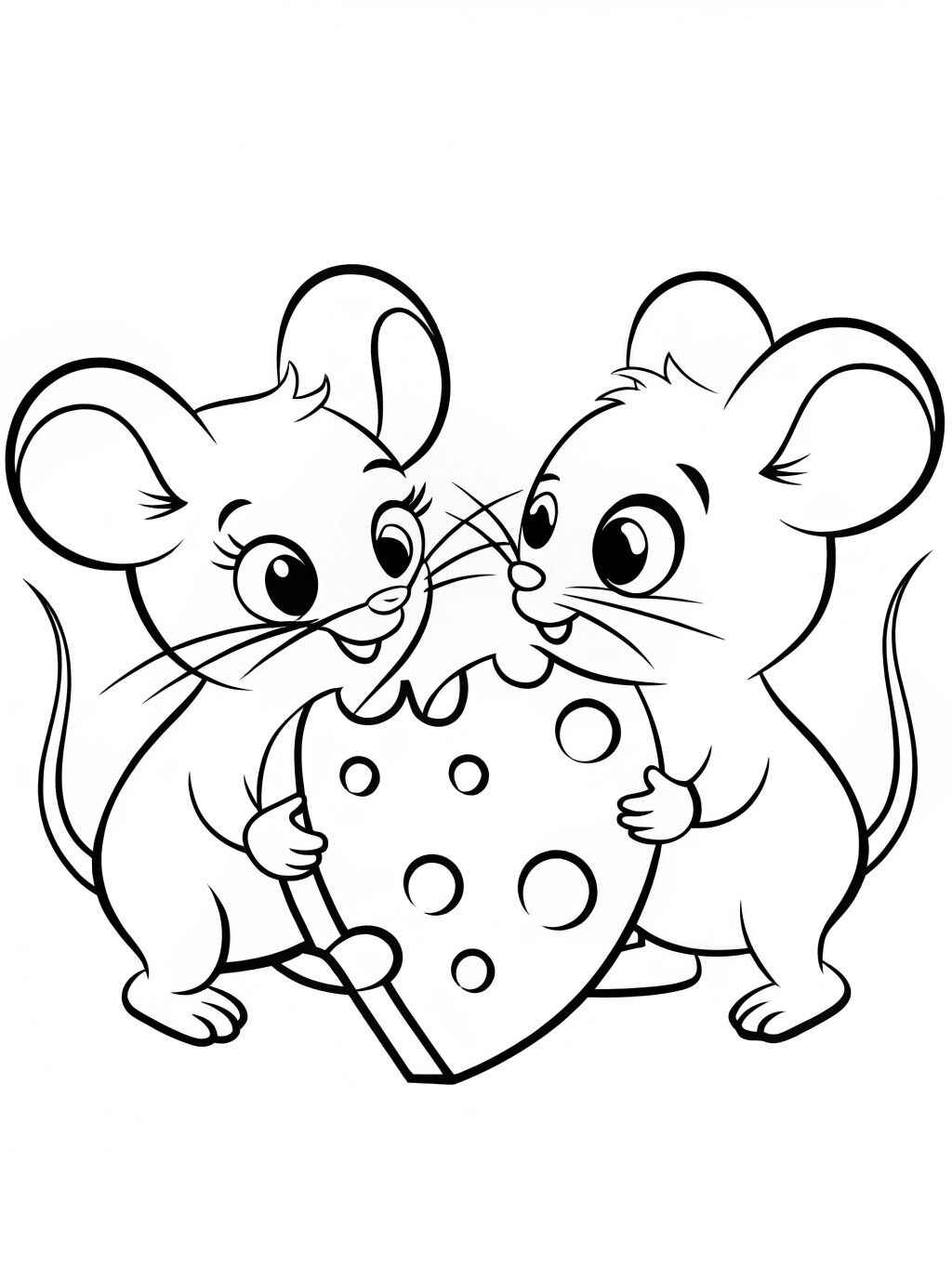 Mäuse Ausmalbilder 782