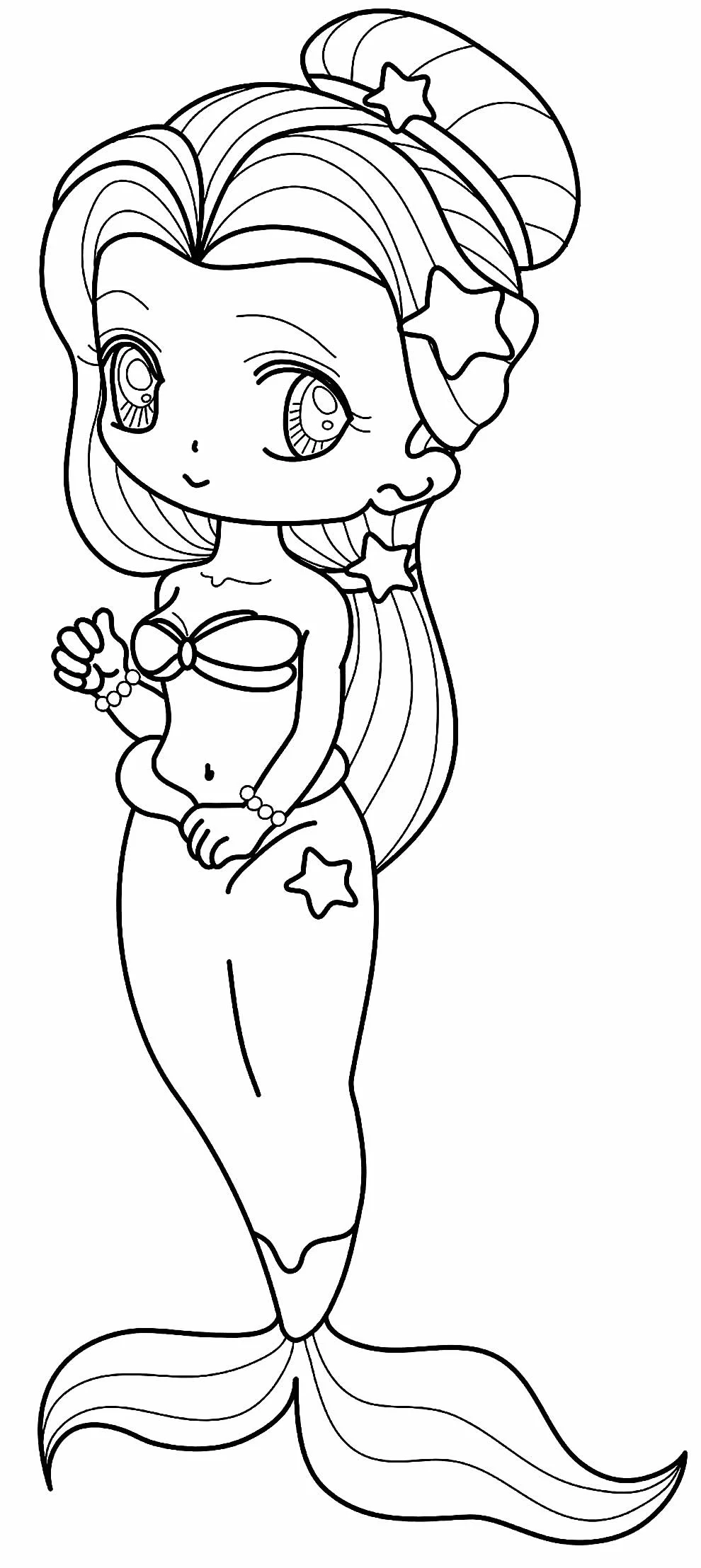 Meerjungfrauen Ausmalbilder 390