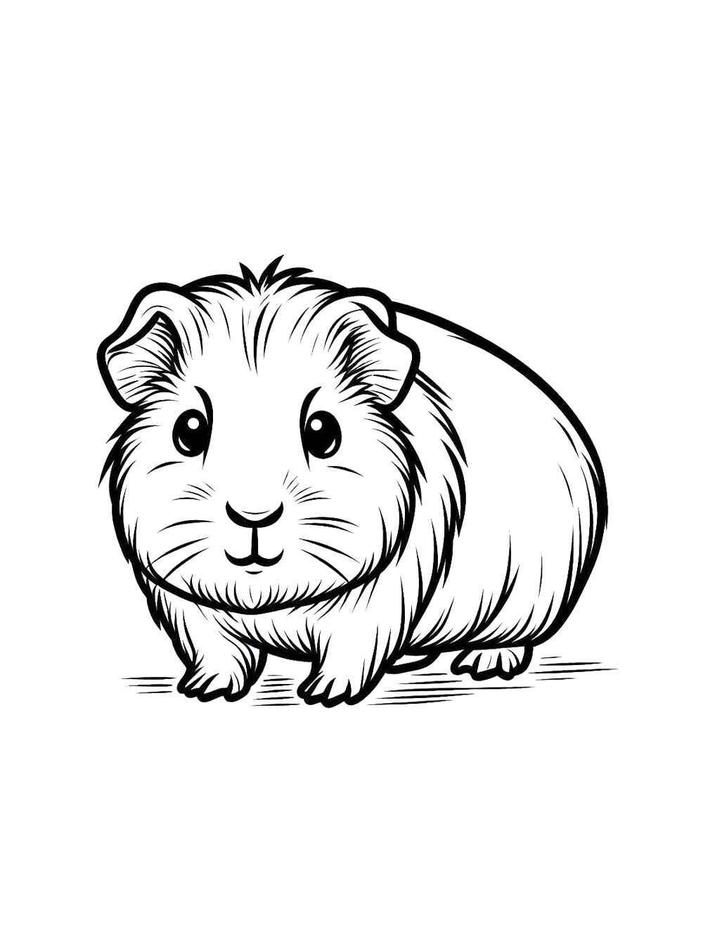 Meerschweinchen Ausmalbilder 185