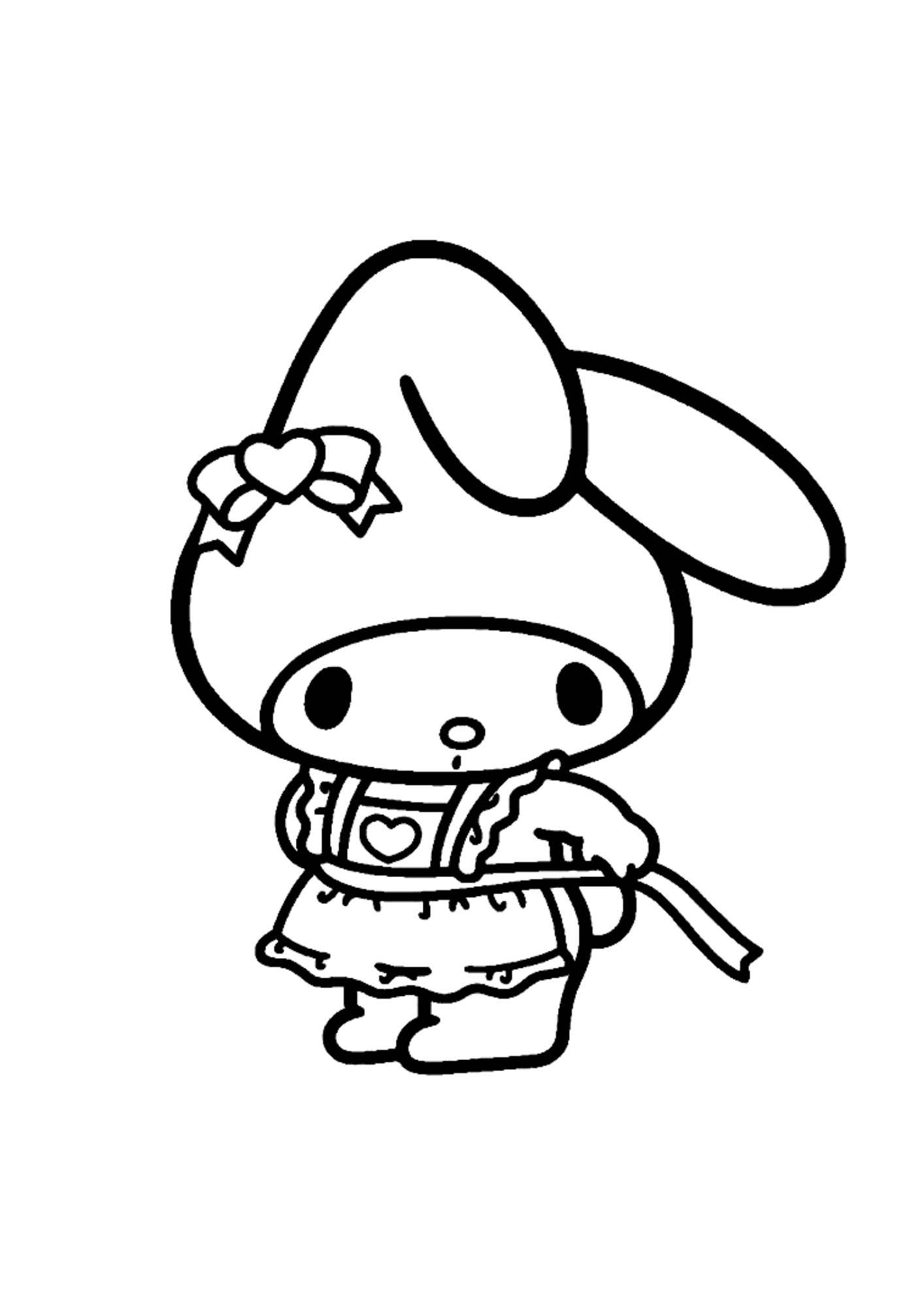 Meine Melodie Ausmalbilder 026