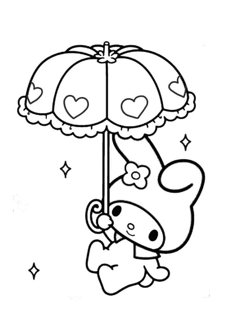 Meine Melodie Ausmalbilder 081