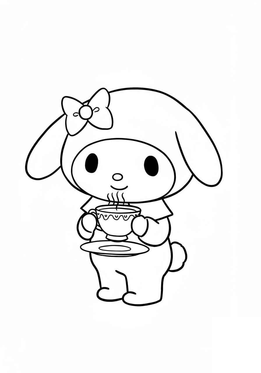 Meine Melodie Ausmalbilder 097