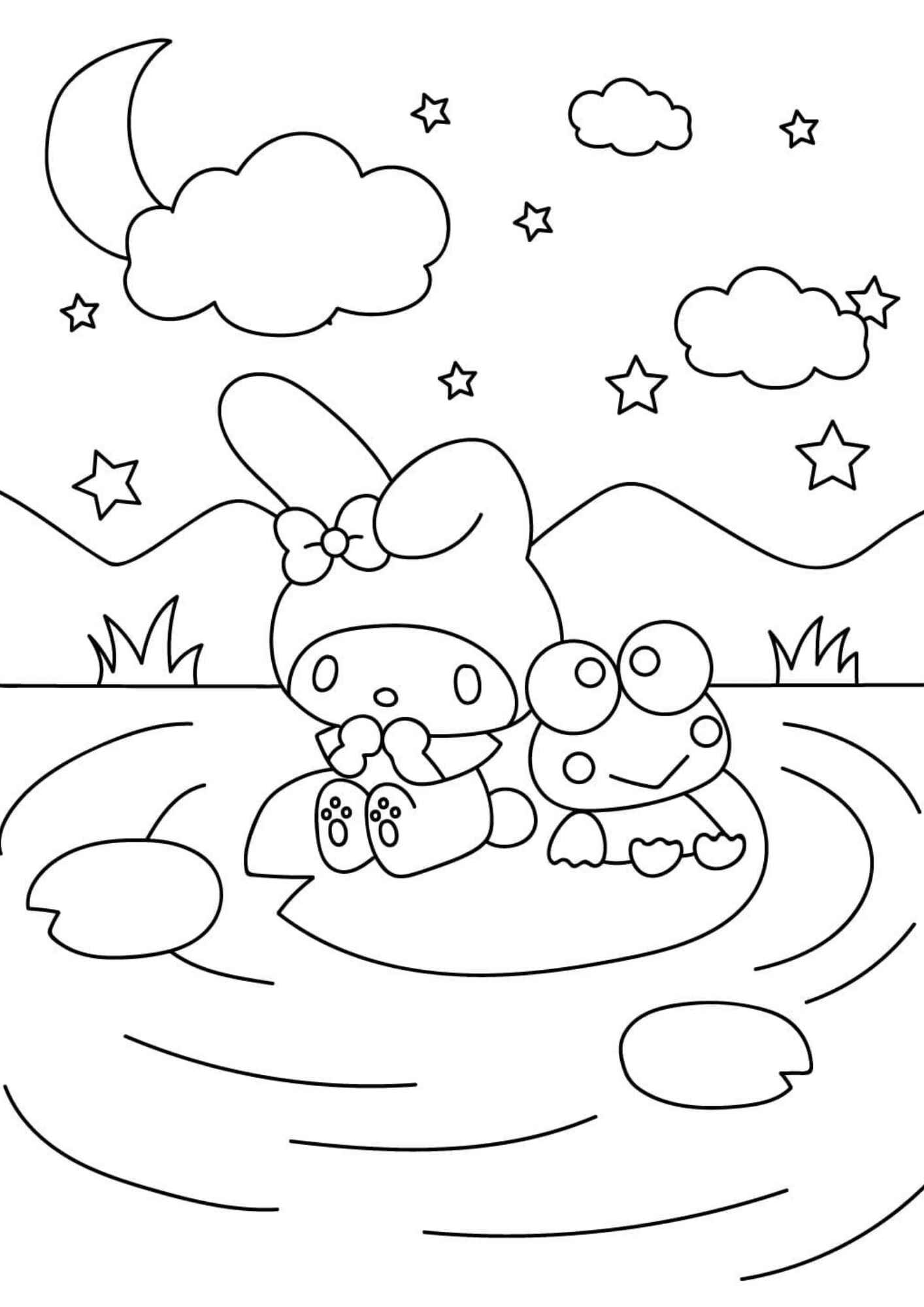 Meine Melodie Ausmalbilder 460