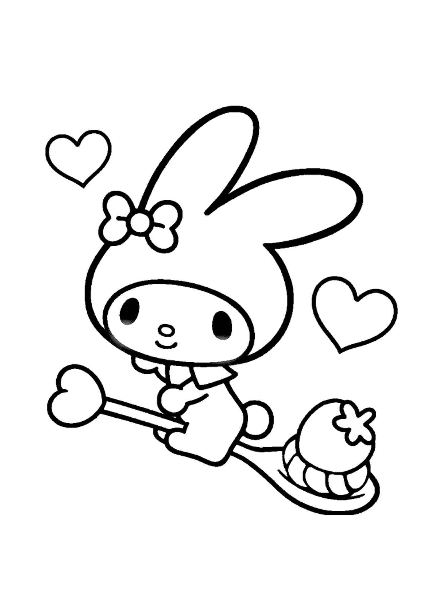 Meine Melodie Ausmalbilder 663