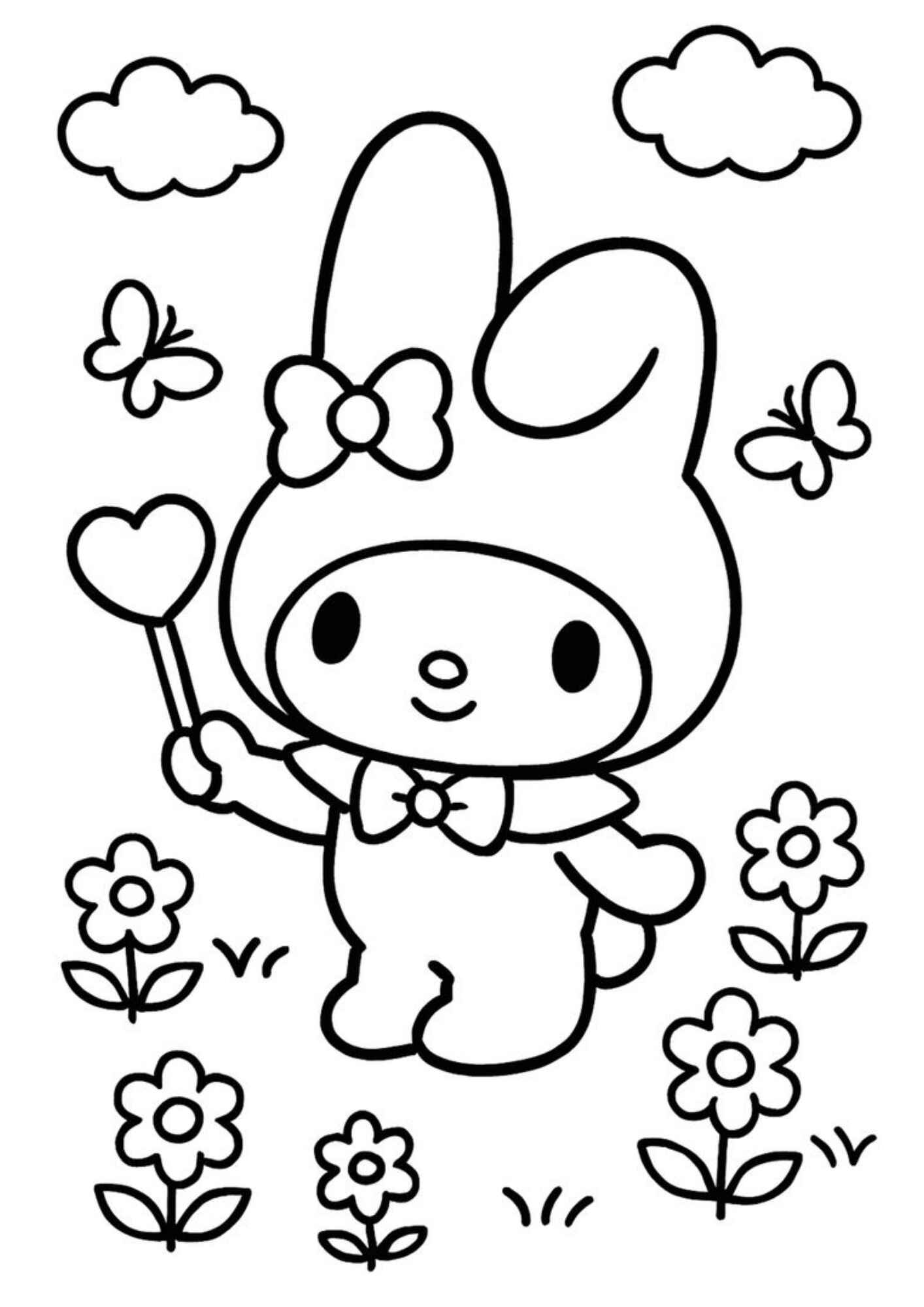 Meine Melodie Ausmalbilder 721