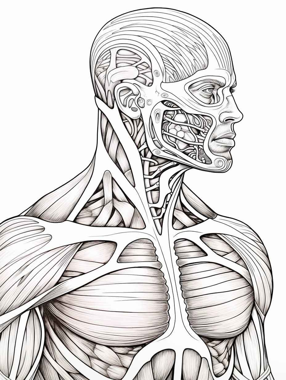 Menschlicher Körper Ausmalbilder 271